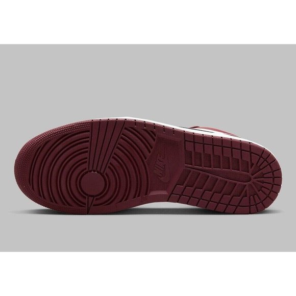 Nike Air Jordan 1 Low 'Bordeaux' Cherrywood White 553558-615 Mens & GS Size 14 - Picture 9 of 13